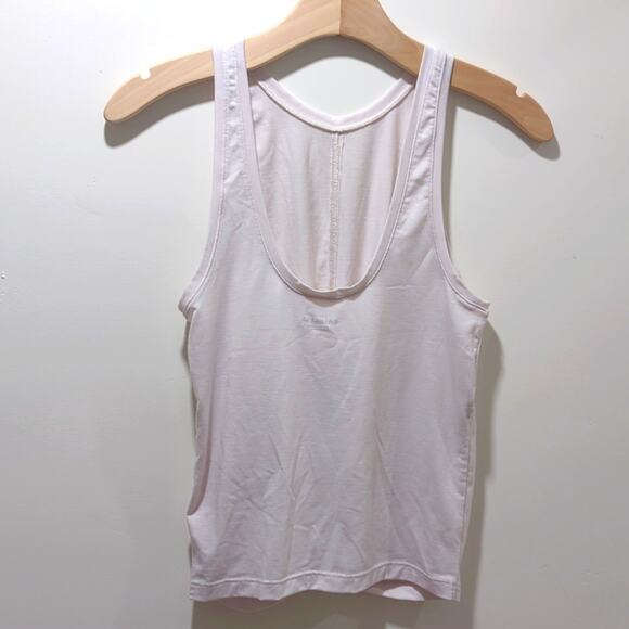 Athleta Essence Tank in Rosario Pink Twist Front High Neck Women's Size XS - Picture 2 of 6